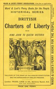 Book - LYDIA CHANCELLOR COLLECTION: BRITISH CHARTERS OF LIBERTY