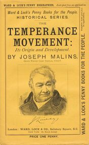 Book - LYDIA CHANCELLOR COLLECTION: THE TEMPERANCE MOVEMENT