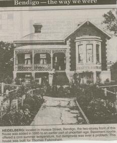 Newspaper - JENNY FOLEY COLLECTION: HEIDELBERG