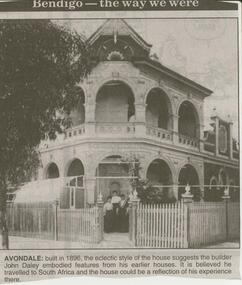 Newspaper - JENNY FOLEY COLLECTION: AVONDALE