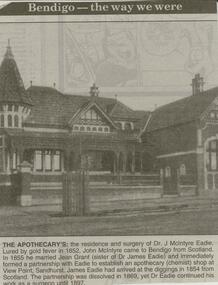 Newspaper - JENNY FOLEY COLLECTION: THE APOTHECARY