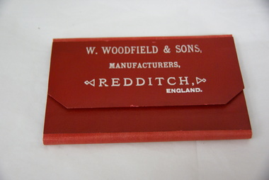 Clothing - SEWING MACHINE NEEDLE SAMPLE CASE