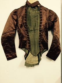 Clothing - LADIES BODICE, 1880's