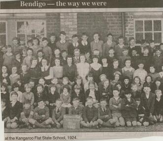 Newspaper - JENNY FOLEY COLLECTION: KANGAROO STATE SCHOOL