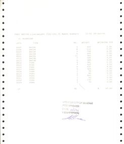 Document - BENDIGO SALEYARDS COLLECTION: FRED SMITHS LIVE-WEIGHT AGENT SUMMARY 18 JAN 96