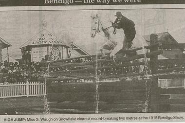 Newspaper - JENNY FOLEY COLLECTION: HIGH JUMP