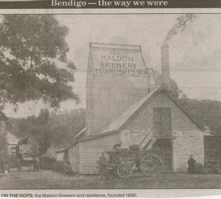 Newspaper - JENNY FOLEY COLLECTION: ON THE HOPS