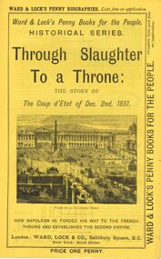 Book - LYDIA CHANCELLOR COLLECTION: THROUGH SLAUGHTER TO A THRONE