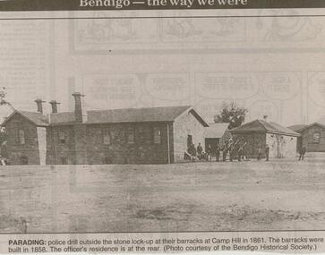 Newspaper - JENNY FOLEY COLLECTION: POLICE DRILL