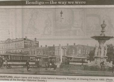 Newspaper - JENNY FOLEY COLLECTION: STEAM TRAMS
