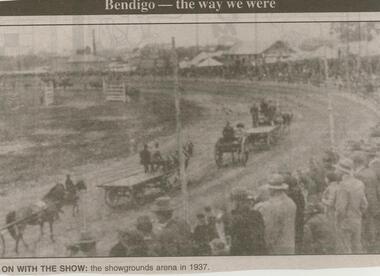 Newspaper - JENNY FOLEY COLLECTION: SHOWGROUNDS