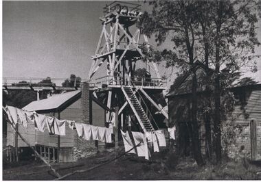 Photograph - BLACK AND WHITE PHOTOGRAPH OF THE DEBORAH EXTENDED MINE