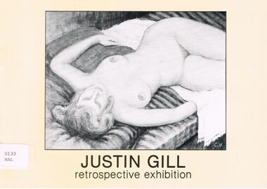 Booklet - JUSTIN GILL retrospective exhibition