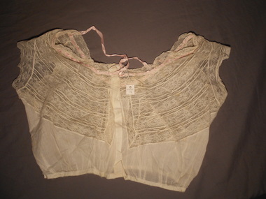 Clothing - CAMISOLE, Late 19th C.Early 20th C