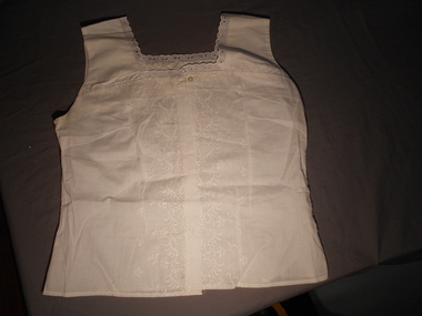 Clothing - COTTON CAMISOLE / BLOUSE, Late 19 th C,early 20th C