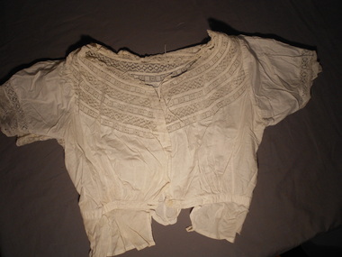 Clothing - COTTON LACE CAMISOLE, Late 19th C