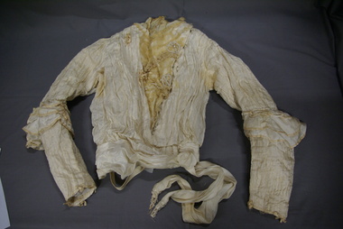 Clothing - WEDDING DRESS - BODICE, 1902