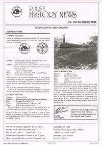 Magazine - R.H.S.V. HISTORY NEWS