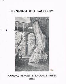 Book - BENDIGO ART GALLERY ANNUAL REPORT AND BALANCE SHEET 1979-80