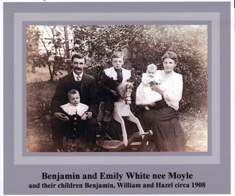 Photograph - BARBARA MAMOUNEY COLLECTION: BENJAMIN AND EMILY WHITE PHOTO