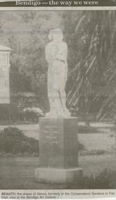 Newspaper - JENNY FOLEY COLLECTION: STATUE OF VENUS