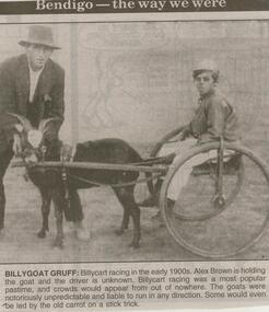 Newspaper - JENNY FOLEY COLLECTION: BILLYGOAT GRUFF