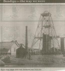 Newspaper - JENNY FOLEY COLLECTION: ARGUS MINE