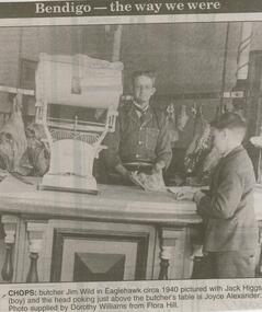 Newspaper - JENNY FOLEY COLLECTION: CHOPS