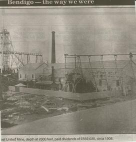 Newspaper - JENNY FOLEY COLLECTION: REEF UNITED MINE