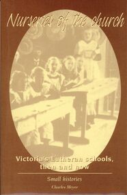 Book - STRAUCH COLLECTION - VICTORIA'S LUTHERAN SCHOOLS