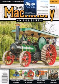 Magazine - HORWOOD COLLECTION:  OLD MACHINERY MAGAZINE