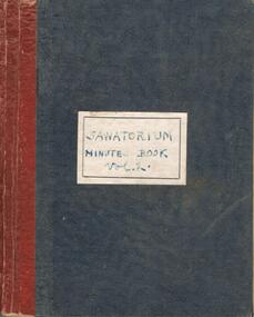 Book - SANATORIUM MINUTE BOOK VOL 2