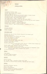 Document - CASTLEMAINE GAS COMPANY COLLECTION: SERVICE CLERICAL DUTIES