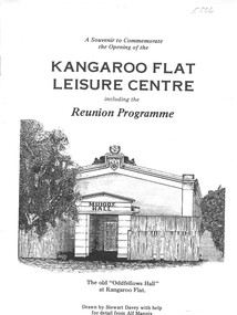 Book - STRAUCH COLLECTION - KANGAROO FLAT LEISURE CENTRE, 1984