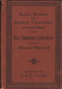 Book - A COMMENTARY ON THE SHORTER CATECHISM