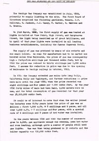 Document - CASTLEMAINE GAS COMPANY COLLECTION: REPORT, 02/03/1979