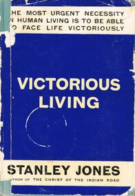 Book - VICTORIOUS LIVING, 1940