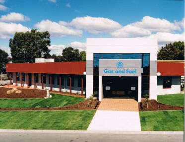 Photograph - CASTLEMAINE GAS COMPANY COLLECTION: PHOTO BUILDING