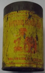 Container - TOBACCO TIN: VIRGINIA BIRD'S EYE