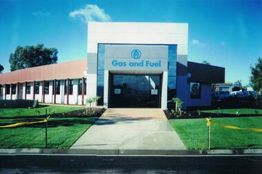 Photograph - CASTLEMAINE GAS COMPANY COLLECTION: PHOTO BUILDING