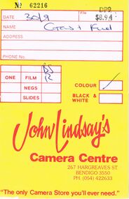Ephemera - CASTLEMAINE GAS COMPANY COLLECTION: ENVELOPE