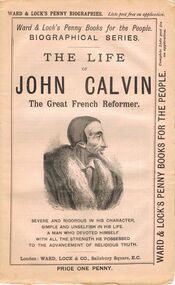 Book - LYDIA CHANCELLOR COLLECTION: THE LIFE OF JOHN CALVIN