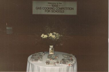Photograph - CASTLEMAINE GAS COMPANY COLLECTION: PHOTO TABLE, 1988