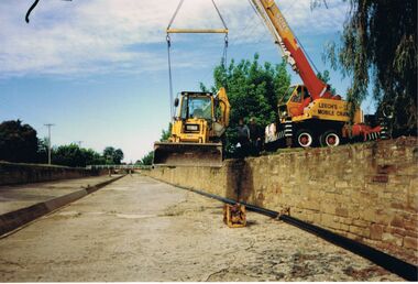 Photograph - CASTLEMAINE GAS COMPANY COLLECTION: PHOTO WATER CHANNEL