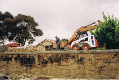 Photograph - CASTLEMAINE GAS COMPANY COLLECTION: PHOTO BRICK WALL