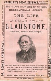 Book - LYDIA CHANCELLOR COLLECTION: THE LIFE OF WILLIAM EWART GLADSTONE