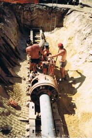 Photograph - CASTLEMAINE GAS COMPANY COLLECTION: PHOTO EXCAVATION