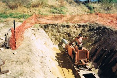 Photograph - CASTLEMAINE GAS COMPANY COLLECTION: PHOTO EXCAVATION