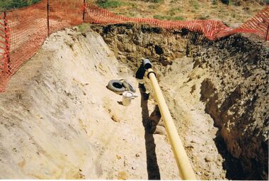 Photograph - CASTLEMAINE GAS COMPANY COLLECTION: PHOTO EXCAVATION