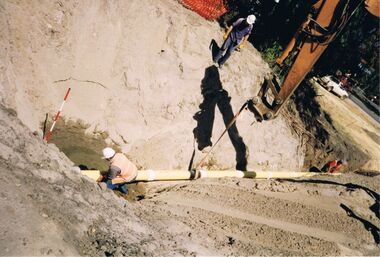 Photograph - CASTLEMAINE GAS COMPANY COLLECTION: PHOTO EXCAVATION